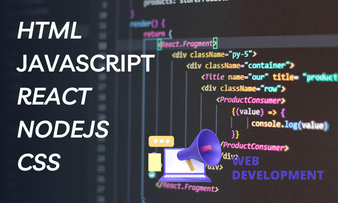 WEBSITE DEVELOPMENT - HTML / CSS / JS / NODEJS / REACT